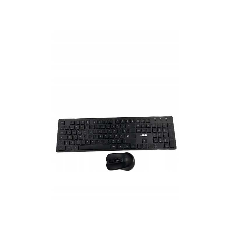 Outlet Zestaw klawiatura mysz bezprzewodowa AZERTY USB PC laptop 1200 dpi