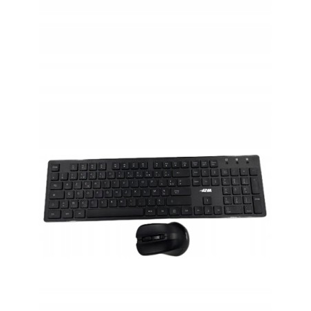 Outlet Zestaw klawiatura mysz bezprzewodowa AZERTY USB PC laptop 1200 dpi