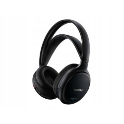 Outlet Słuchawki bezprzewodowe nauszne Philips SHC5200 100m 14h czarne OPIS