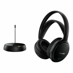 Outlet Słuchawki bezprzewodowe nauszne Philips SHC5200 100m 14h czarne OPIS