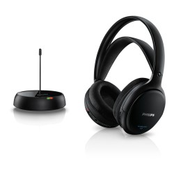 Outlet Słuchawki bezprzewodowe nauszne Philips SHC5200 100m 14h czarne OPIS