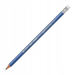 Outlet Zestaw ołówków HB BIC Evolution Triangle z gumką 12 szt. niebieskie