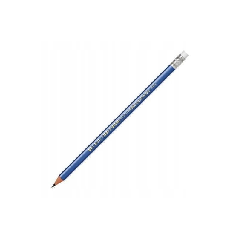 Outlet Zestaw ołówków HB BIC Evolution Triangle z gumką 12 szt. niebieskie