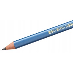 Outlet Zestaw ołówków HB BIC Evolution Triangle z gumką 12 szt. niebieskie