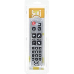 Outlet SeKi Easy Plus pilot uniwersalny IR dla seniorów duże klawisze