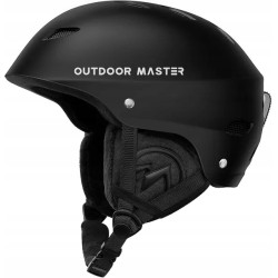 Outlet G1279 Helmet Ski Kelvin Kask Narciarski Czarny M 52-58cm regulowany