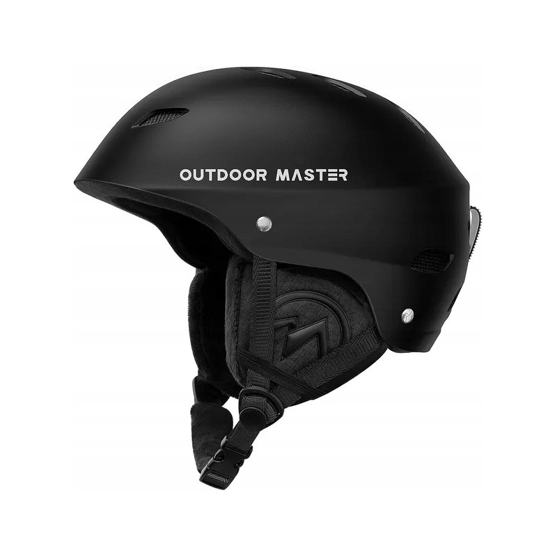 Outlet G1279 Helmet Ski Kelvin Kask Narciarski Czarny M 52-58cm regulowany