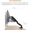 Outlet Amazon Basics Uchwyt na biurko do monitora komputerowego 15-27"