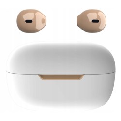 Outlet Eleror X6s Pro bezprzewodowe słuchawki douszne Bluetooth beżowe