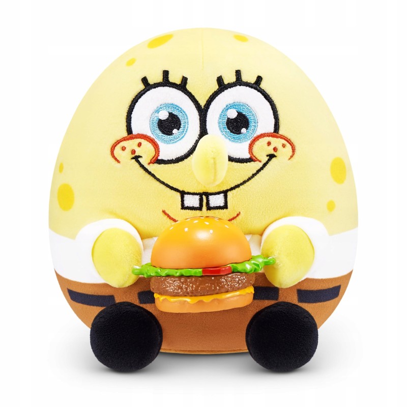 Outlet Snackles SpongeBob maskotka pluszak 13cm ZURU licencjonowana 3 lata+