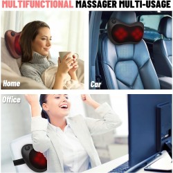 Shiatsu Poduszka do masażu podgrzewana wtyczka UK