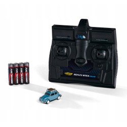 Outlet CARSON Model VW Beetle 1:87 Zimowa Wersja RC Auto Niebieski