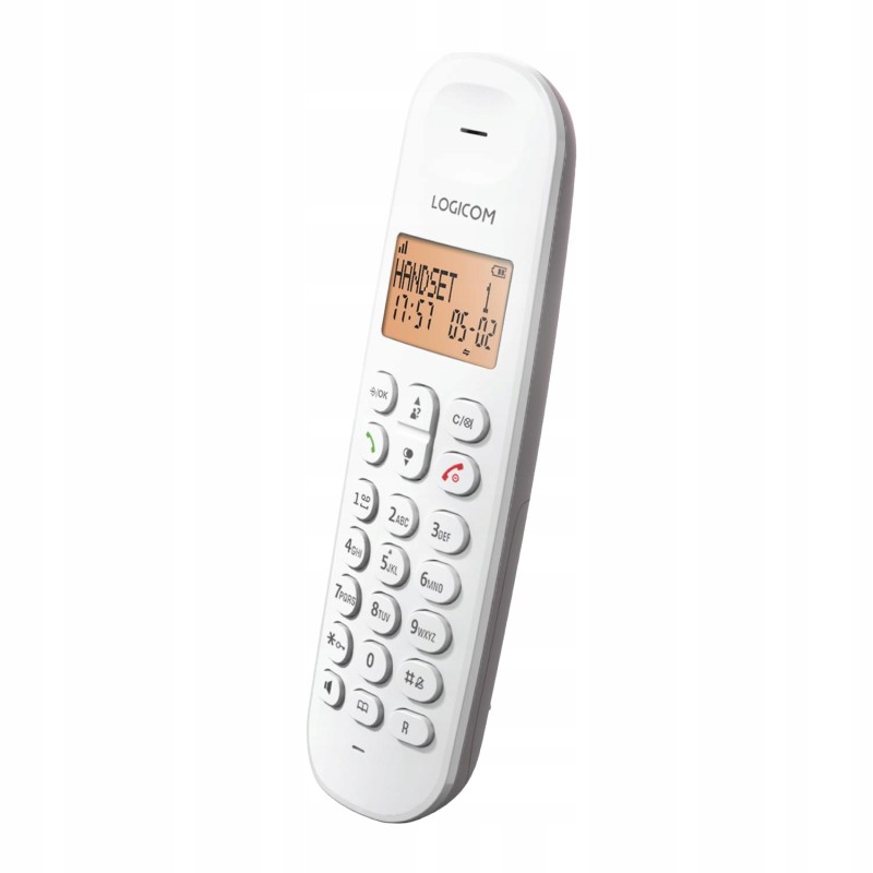 Outlet Logicom ILOA 150 bezprzewodowy telefon stacjonarny Solo DECT alarm