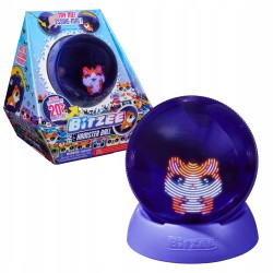 USZKODZONY Zabawka interaktywna Spin Master Bitzee Hamster Ball fioletowy