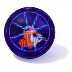 USZKODZONY Zabawka interaktywna Spin Master Bitzee Hamster Ball fioletowy