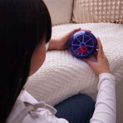 USZKODZONY Zabawka interaktywna Spin Master Bitzee Hamster Ball fioletowy