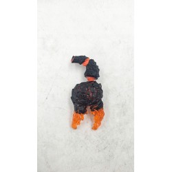 Outlet Figurka Schleich 70142 Skorpion z lawą Eldrador czarno-pomarańczowa