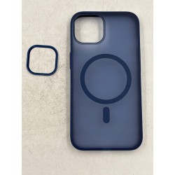 Outlet Etui Flyzoo do iPhone 13/14 MagSafe przezroczyste niebieskie