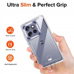 Outlet Przezroczyste etui ivoler do Motorola Moto Edge 50/60 Neo 5G