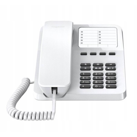 Outlet Telefon stacjonarny analogowy Gigaset Desk 400 szybkie wybieranie