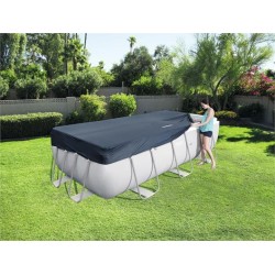Outlet Pokrywa Plandeka Basenowa Ochrona PCW Bestway 396 x 185cm