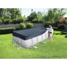 Outlet Pokrywa Plandeka Basenowa Ochrona PCW Bestway 396 x 185cm