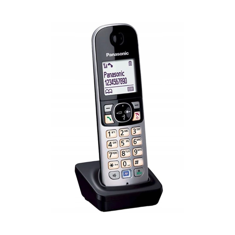 Outlet Telefon bezprzewodowy Panasonic KX-TGA681EXB Z Stacją do sieci