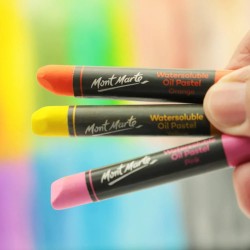 Outlet Zestaw Pasteli Wodorozcieńczalne Olej Mont Marte 48 sztuk