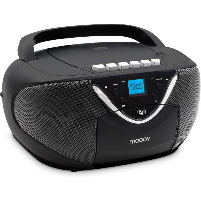 Outlet Radio sieciowo-bateryjne FM Moov 477131 13 W FM 88-108 Mhz