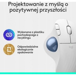 Outlet Ergonomiczna Myszka bezprzewodowa Logitech Ergo M575S sensor