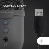 Outlet Profesjonalny Mikrofon Mars Gaming MMIC-CX USB Plug&Play 120dB