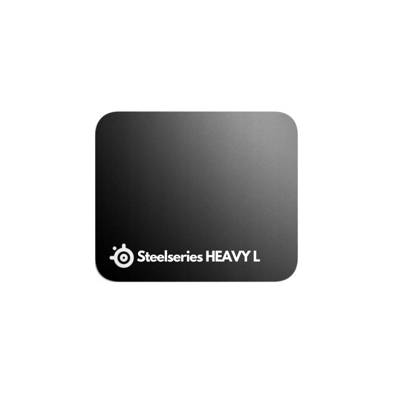 Outlet Podkładka pod mysz SteelSeries QcK Heavy czarna 450 mm x 400 mm x 2