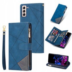 Outlet Etui UEEBAI kompatybilne z Galaxy S21 5G z portfelem zamkiem + smycz