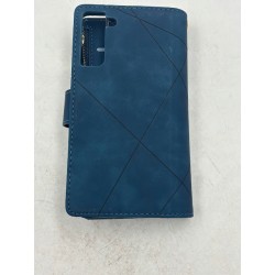 Outlet Etui UEEBAI kompatybilne z Galaxy S21 5G z portfelem zamkiem + smycz