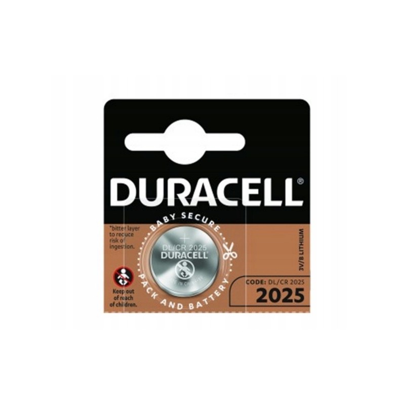 Duracell CR2025 bateria pastylkowa litowa napięcie 3V pastylkowa 1 sztuka