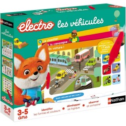 Nathan Electro pojazdu-Elektroniczna gra edukacyjna od 3 do 5 lat