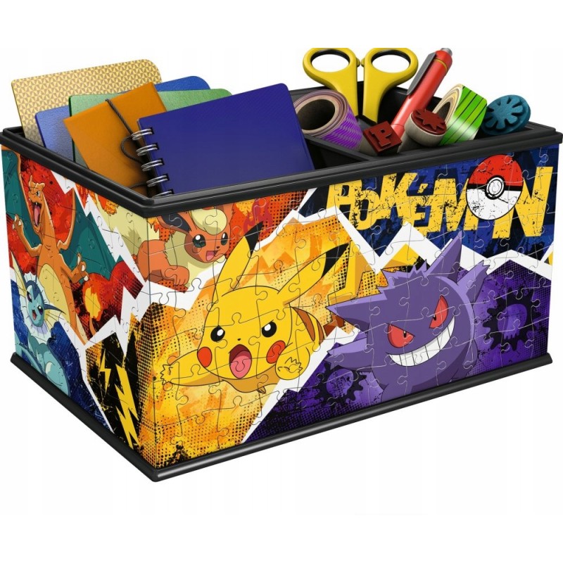 Outlet Ravensburger Puzzle 3D Pudełko Pokemon 216 elementów