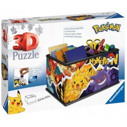 Outlet Ravensburger Puzzle 3D Pudełko Pokemon 216 elementów