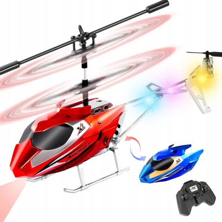 Outlet Helikopter zdalnie sterowany 2,4G 3,5-kanałowy z wymienną głowicą