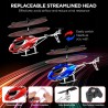 Outlet Helikopter zdalnie sterowany 2,4G 3,5-kanałowy z wymienną głowicą