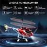 Outlet Helikopter zdalnie sterowany 2,4G 3,5-kanałowy z wymienną głowicą