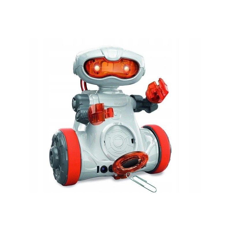 Outlet Zabawka konstrukcyjna Clementoni Robot MC 5.0 plastikowy biały 8+