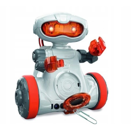 Outlet Zabawka konstrukcyjna Clementoni Robot MC 5.0 plastikowy biały 8+