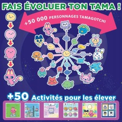 Outlet Komputerki Bandai Tamagotchi zabawka interaktywna niebieskie 6 +