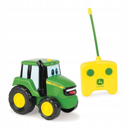 Outlet Traktor Tomy Johnny zielony zdalnie sterowany 16x12x28 cm 18 m+