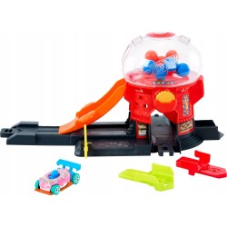 Outlet HOT WHEELS SPEED SNAP ZESTAW Sklepik Guma balonowa + autko