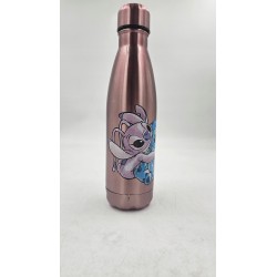 Outlet HOMADICT BUTELKA TERMICZNA 500 ML różowa z napisem Stitch&Angel i