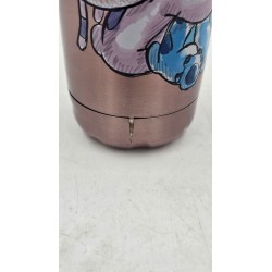 Outlet HOMADICT BUTELKA TERMICZNA 500 ML różowa z napisem Stitch&Angel i