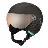 Outlet Kask narciarski Bollé Quiz Visor S 52-55 cm czarny mat z wizjerem