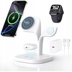 Outlet Bezprzewodowa ładowarka stacja 20W 3 w1 L1022 HJCE do Apple MagSafe